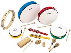 Nino Percussion NINOSET012 Percussion Sortiment zwölfteilig